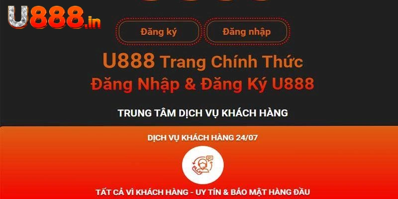 Quy trình đăng nhập U888 chuẩn chỉnh và nhanh chóng