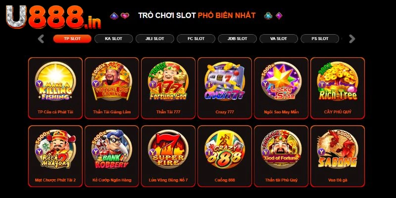 Kho game của nhà cái phong phú